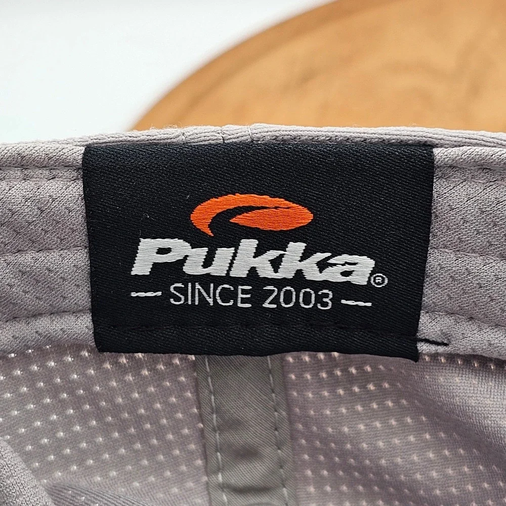 Pinehurst Resort 1895 Golf Hat Pukka Performance Gray Blue Putter Boy Adjustable